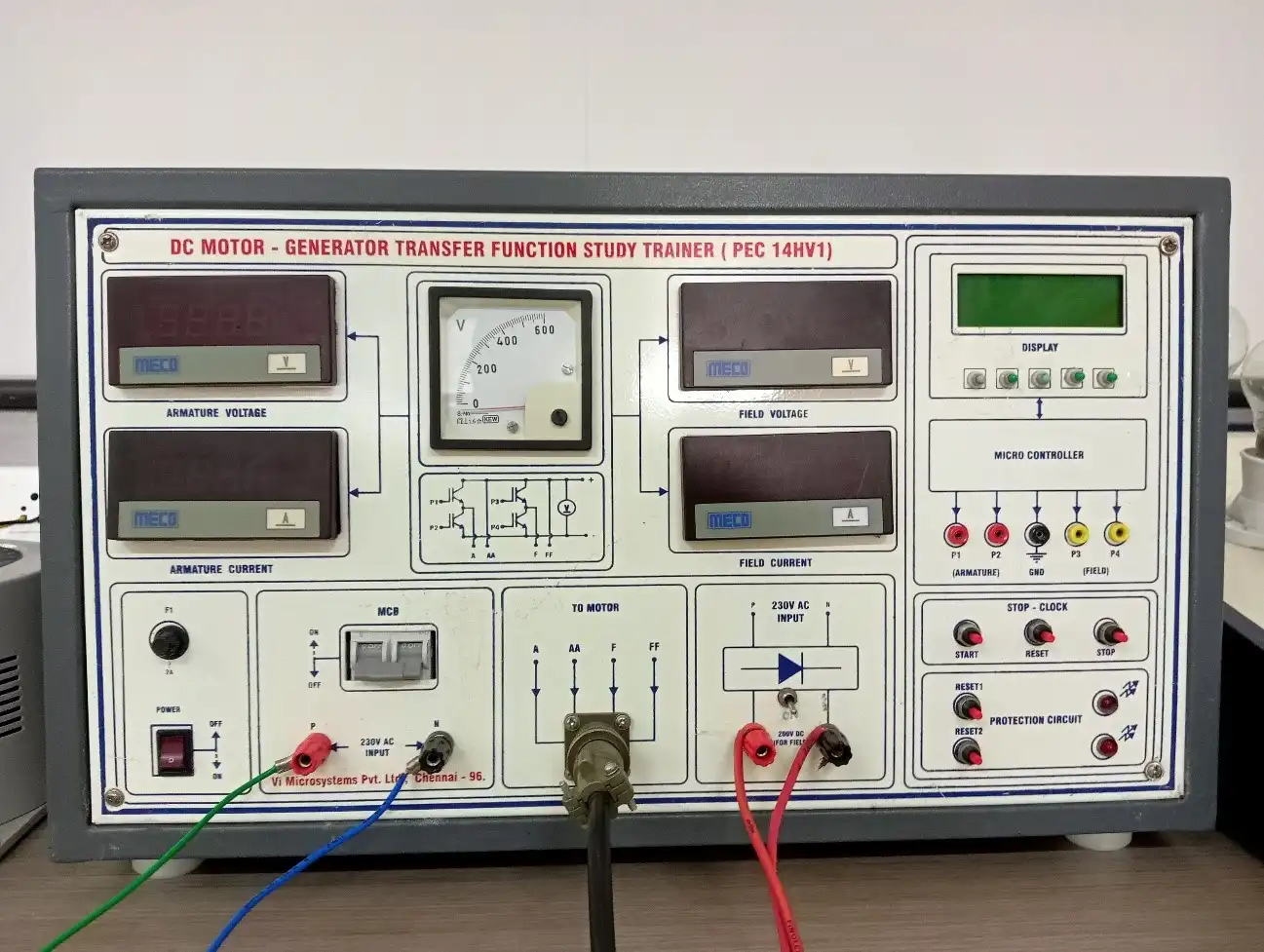 DC Motor - Generator Transfer Function